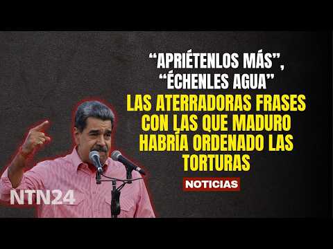 TIGHTEN THE SCREWS, DOUSE THEM WITH WATER: The terrifying phrases with which Maduro allegedly ord...
