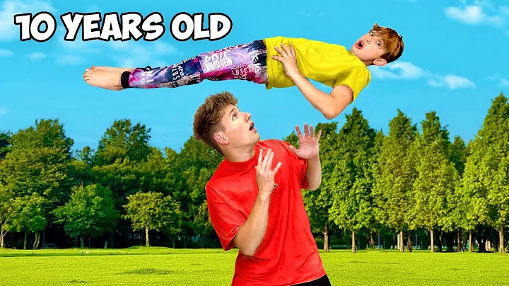 Gymnastic Challenge VS 10 Year Old! (ft. Nidal Wonder)