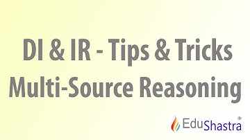 DI & IR - Multi-Source Reasoning - GMAT, CAT, GMCAT & SAT Class - Basic 6-Series Level-1