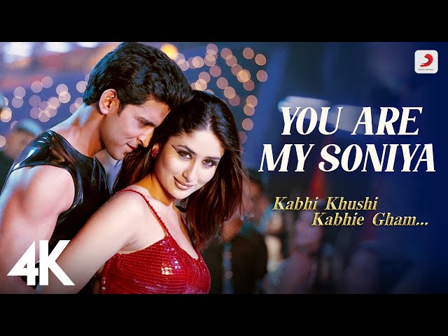 You Are My Soniya - K3G | Kareena Kapoor | Hrithik Roshan |@sonunigam  | @alkayagnik3875  | 4K class=
