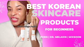 Best Korean Skincare Products For Beginners And Simple Routine Maintenance Pdrn Dr. Melaxin