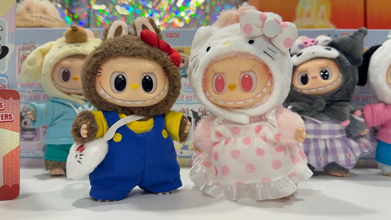 THE MONSTERS x HELLO KITTY AND FRIENDS - Secret Labubu - ASMR