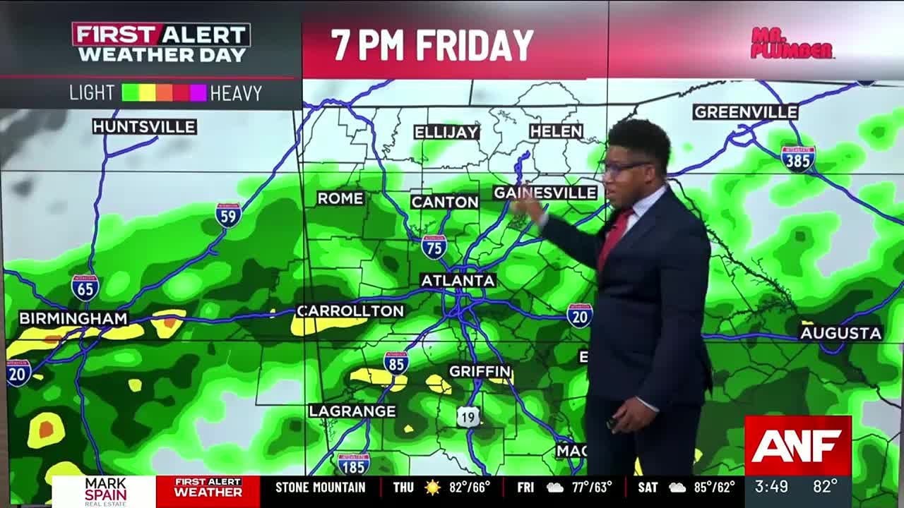 First Alert | Scattered Rain returns Friday - YouTube