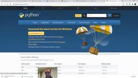 Running Python Version 3.8.5, Install PyCharm Community Version 20, And Few Simple Examples.
