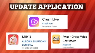 MIKU♥️CRUSH LIVE ♥️AWAZ APPLICATION UPDATE ♥️ #earning #miku #crushlive #awaz  screenshot 4