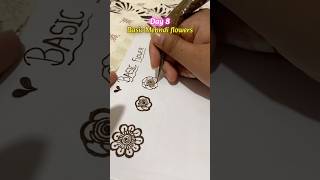 Basic mehndi flowers 🌺 | @craft_graft #mehndi #trending #viral #mehndidesign #youtubeshorts #art