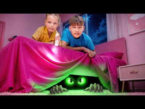 Who's been living under my bed?! 👀🛏 | Dasha's Story