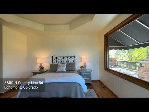 8850 N County Line Rd, Longmont, CO home video tour