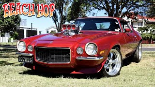 Cruising at BEACH HOP in a Blown '70 Camaro SS || Special Feature