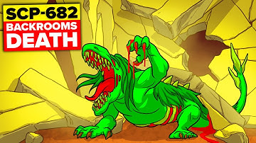 SCP-682 BACKROOMS SAD DEATH!
