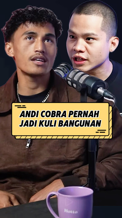 Andi Cobra pernah jadi kuli bangunan‼️ #andicobra #jadenbahtera #celloszxz #shorts