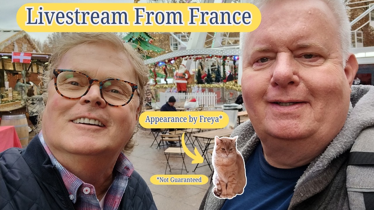Live from France! Jeff and Richard Talk About Living in the South of France