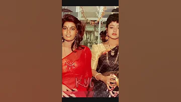 Talented Actress Soundarya Dancing Beauty Silksmitha Rare Pic Shorts 