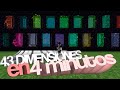 Las 43 DIMENSIONES SECRETAS en 4 MINUTOS (Minecraft snapshot infinita)