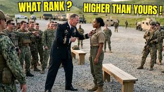 SEAL Admiral Asked a Quiet Woman Her Rank as a Joke — Then He Saw Her Sniper Tattoo and Went S