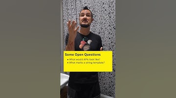 Open Questions About #Java