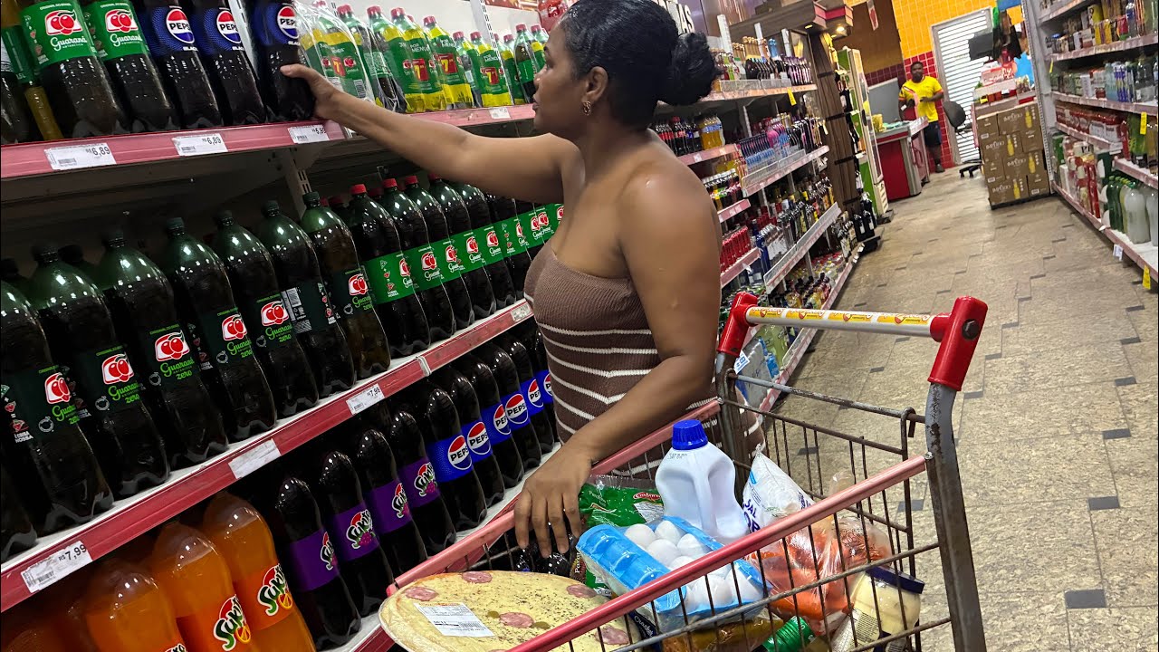Indo no mercado para repor oque está faltando🙌🏽