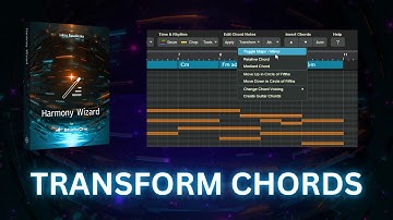 How to Transform Chords with Harmony Wizard for Studio One