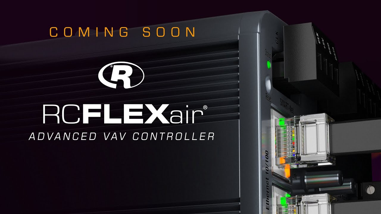 COMING SOON! The RC-FLEXair advanced VAV controller