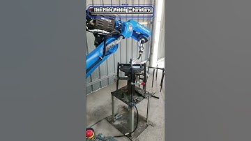 New Arc Welding Robot  How to weld furniture quickly and efficiently Hey, CRP Robots Solve Your Prob