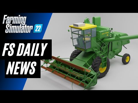 FS NEWS! HUGE 1959 John Deere 95 Combine, DLC Issues, Plus John Deere 5403