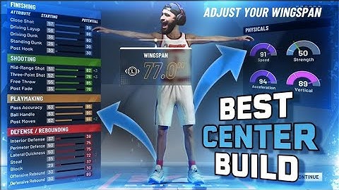 NBA 2K20 BEST CENTER BUILD ▪️ ATTRIBUTES, BADGES, AND NEW MYPLAYER BUILDER