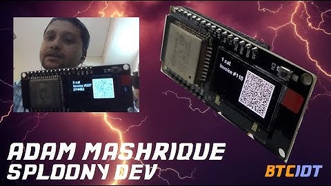 BTCIOT - Chat with Adam Mashrique, developer of the Sploony