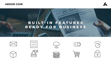 Ardor Blockchain-as-a-service, a real working product for business!