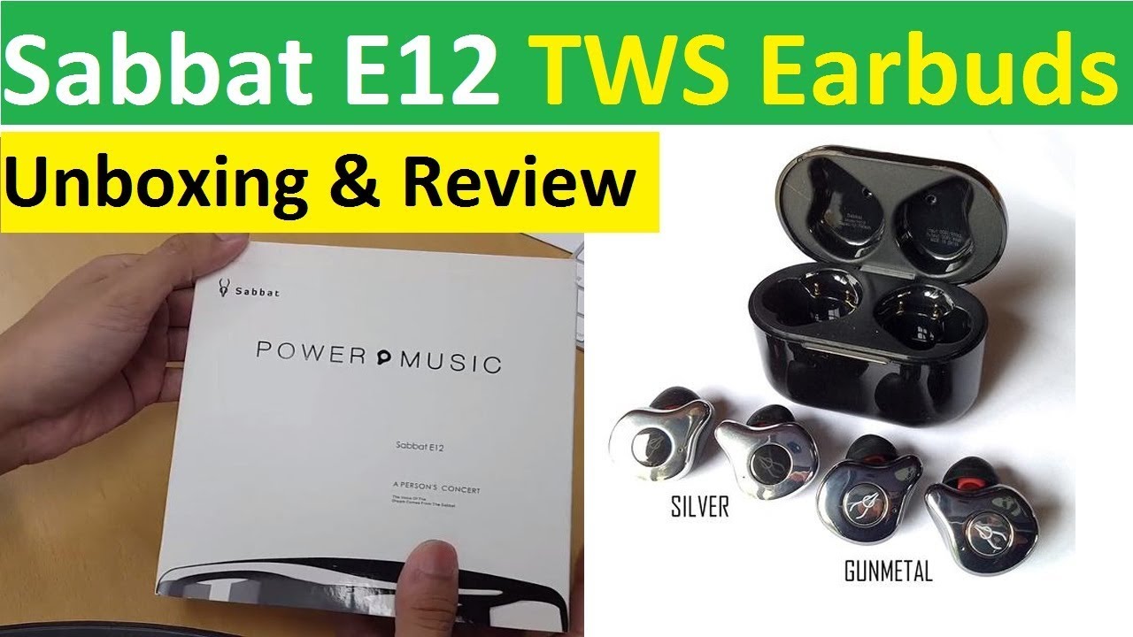 Sabbat E12 TWS Earbuds Unboxing and Review Cheapest Wireless
