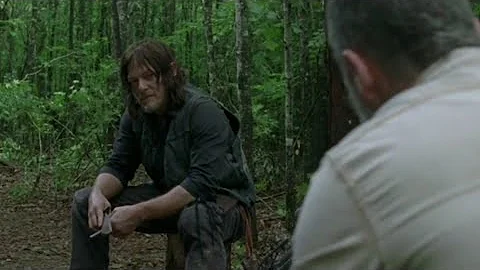 The Walking Dead 9x03 - Rick & Daryl Talk About Th...