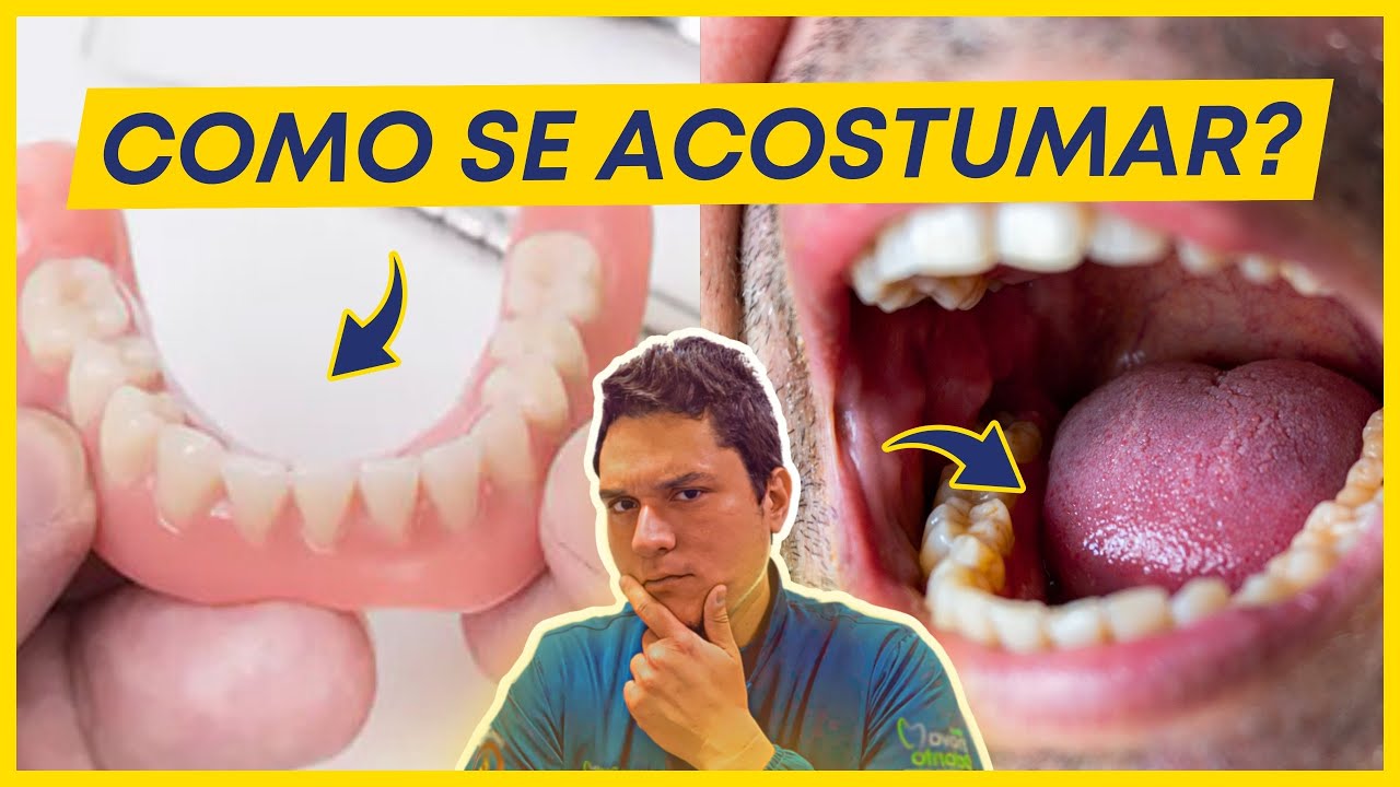 COMO SE ACOSTUMAR COM A PRÓTESE DENTÁRIA INFERIOR?