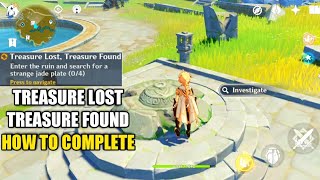 GENSHIN IMPACT: HOW TO COMPLETE TREASURE LOST, TREASURE FOUND QUEST screenshot 5