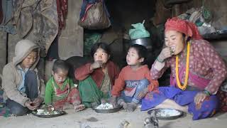 Eating challenge in village || Nomad life