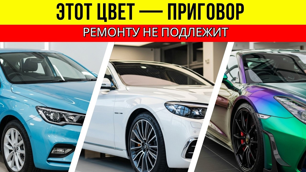 Цвет, а не двигатель - Главная Ошибка при выборе авто
