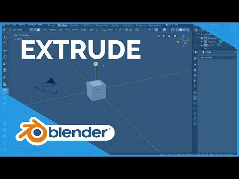 Video: Hoe extruderen in een blender?