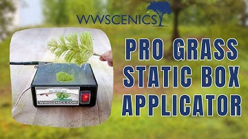 Pro Grass Box Static Grass Applicator by WWScenics