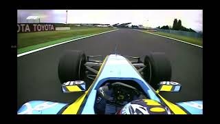 Fernando Alonso onboard pole lap França (2005)