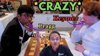 Pragg's crazy opening prep | Praggnanandhaa vs Keymer | Prague Masters 2024 | Commentary by Sagar