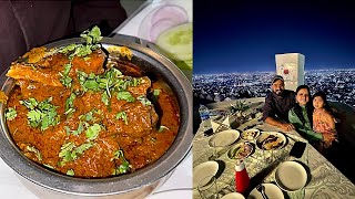 Pink City ￼लाल मास Recipe जयपुर की सबसे उचाई पर बने Restaurent PADAO मैं | jaipur food tour