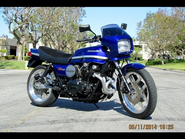 skuffe vand ikke noget 1981 Kawasaki GPZ 1100 Turbo Start and Run - YouTube