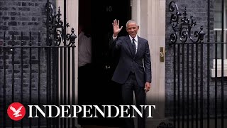 Barack Obama arrives at Downing Street for surprise private meeting