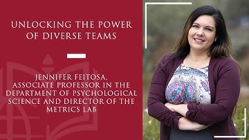 Unlocking the Power of Diverse Teams with Professor - Jennifer Feitosa