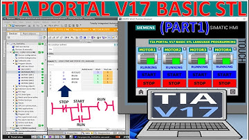 TIA PORTAL V17 basic STL programming part1