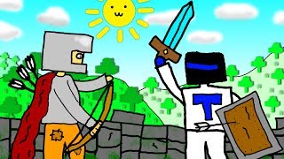картинка: ПОБЕДИТЕЛЬ ТУТ МОЖЕТ БЫТЬ ТОЛЬКО ОДИН! - (Sky Wars с Лаки Блоками)