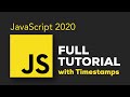 JavaScript Course for Beginners 2020 - Learn JavaScript from Scratch!