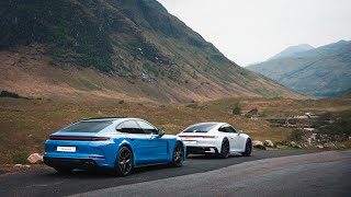 Porsche Paradise! Driving the 2024 Porsche Panamera 4 & Porsche 911 Carrera 4S | Cinematic 4K