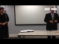 John McBlain, Delaware County Councilman and Republican seeking re-election, speaks at the Bike Dela