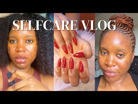 Learning to love my 14 inches long hair + Relatable self care routine #selfcare