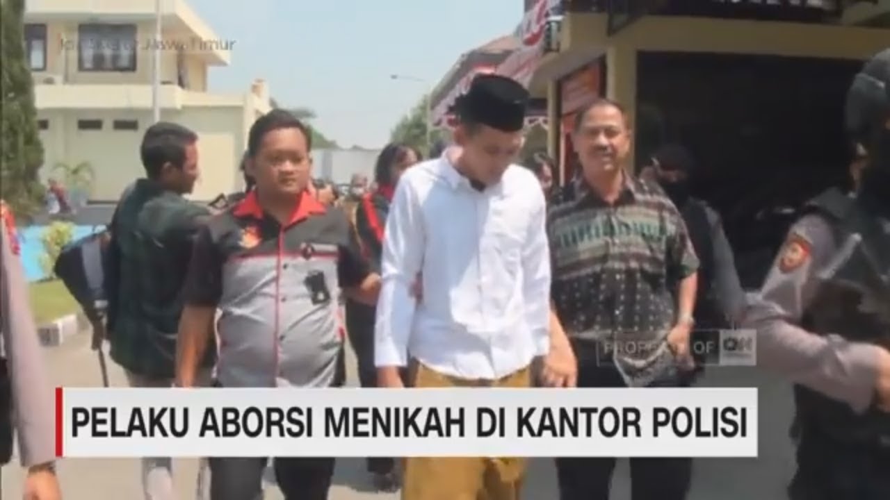 Simpan Janin Bayi di Jok Motor, Pelaku Aborsi Menikah di Kantor Polisi