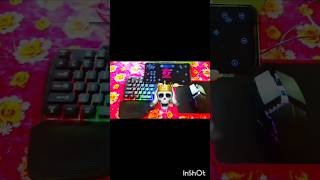Free Fire keyboard mouse ⌨️🖱️📲setup #short #geekgamer #ggmousepro2 #free fire